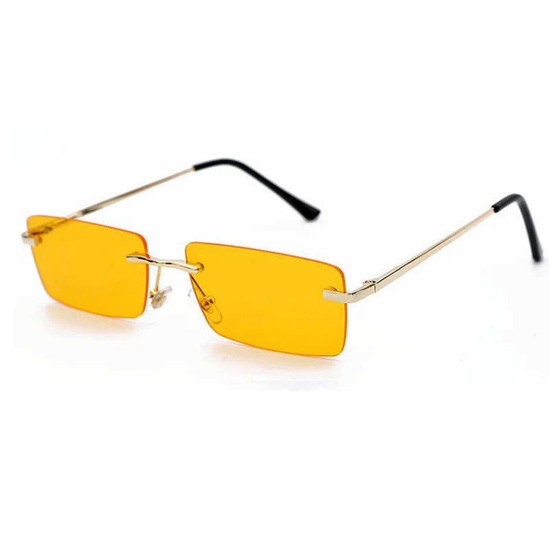 The "Let's Boogie Baby" Rimless Sunnies - Sunny Nights