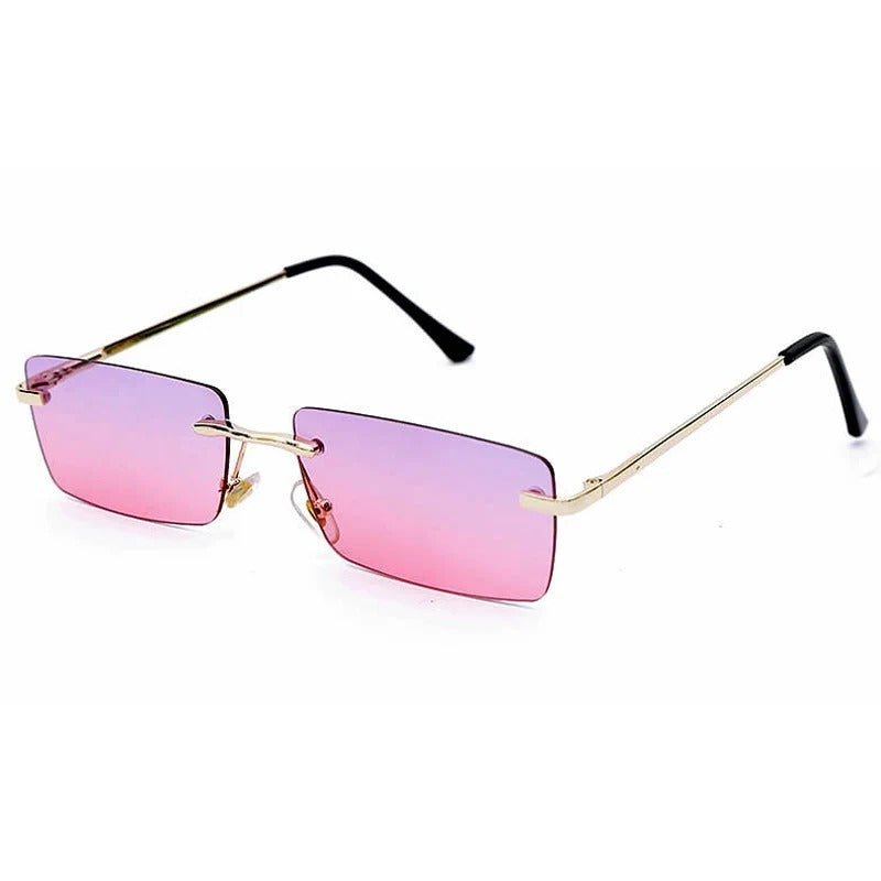 The "Let's Boogie Baby" Rimless Sunnies - Sunny Nights